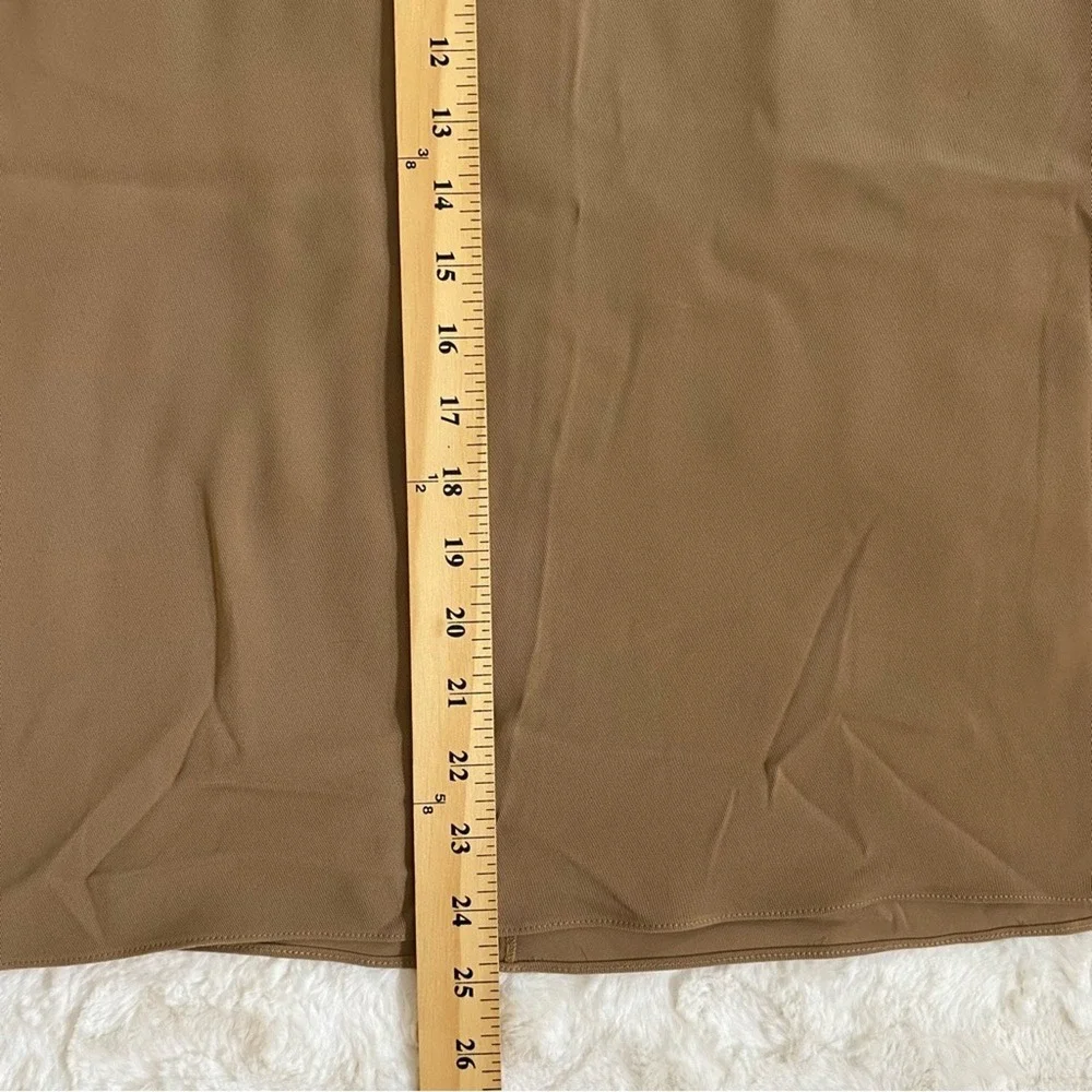 Yeohlee New York Women's‎ Midi Pencil Skirt Size 6 Classic Beige Lightweight